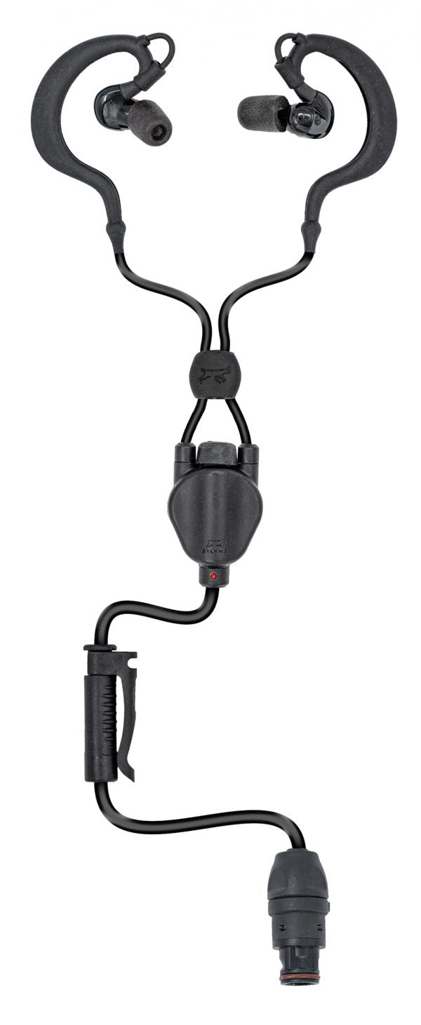 Clarus Kit: Clarus IX Control Box & Protego Pro IX Headset for Motorola HT750/ HT1250 (Black) Silynx