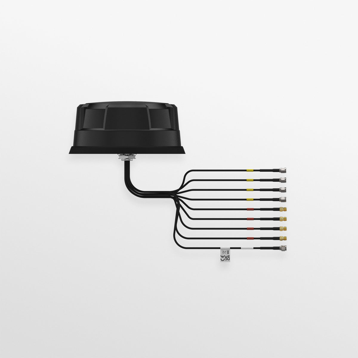 L[G]M[H]M4[B]-6-60[-24-58] Mako® | 4×4 MiMo 4G/5G, up to 6×6 MiMo WiFi + GPS/GNSS Vehicle Antenna