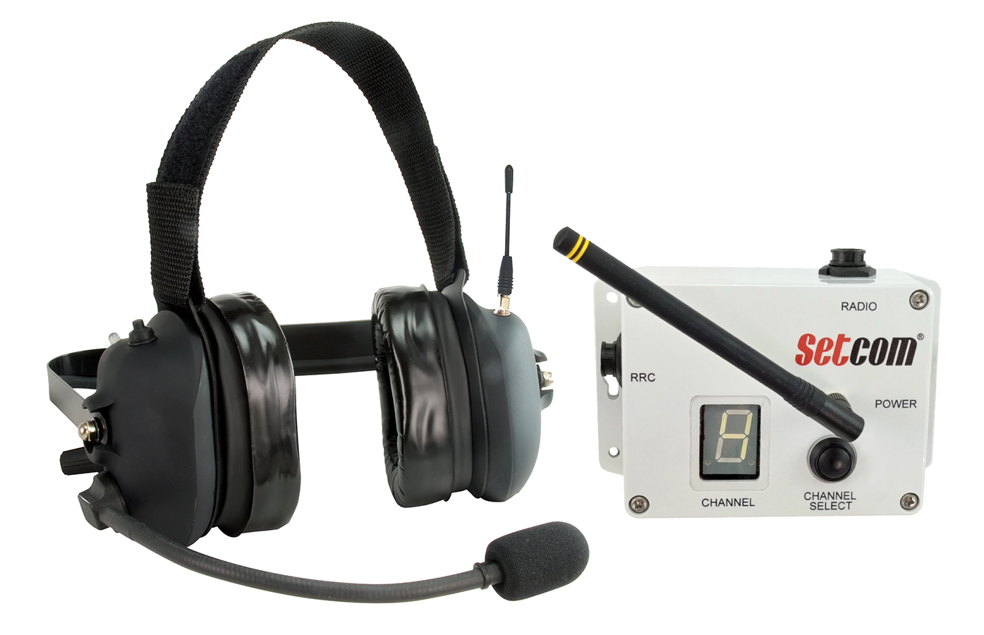 4 or 6 Crew Setcom LiberatorMax Fire Kit Headset for Fire Apparatus Communications