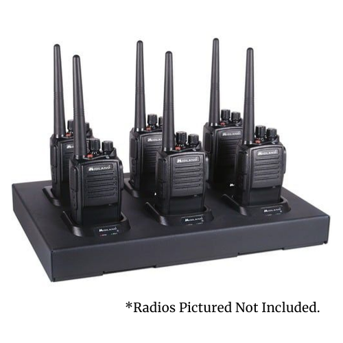 6 Radio Gang Charger for Midland MB400 Radios