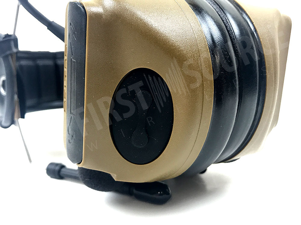3M PELTOR ComTac V Hearing Defender Headset MT20H682FB-09 CY, Foldable, Coyote Brown