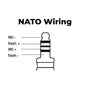 Silynx Modular Tactical Push talk Adapter With Quick Disconnect Cable For Use with L3Harris PRC-163 Handheld Radio First Source Wireless