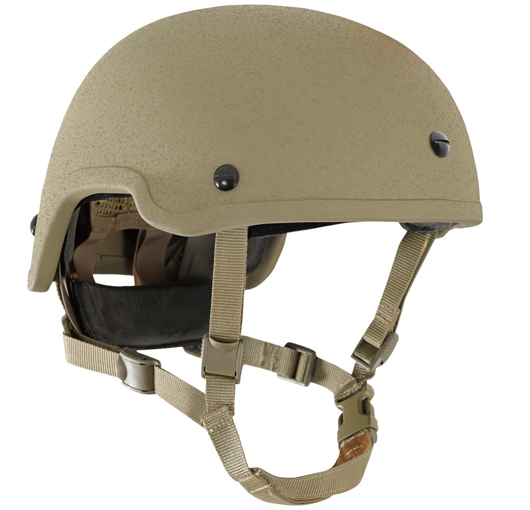 Galvion Viper P2 High Cut Helmet #configuration_one hole drilled