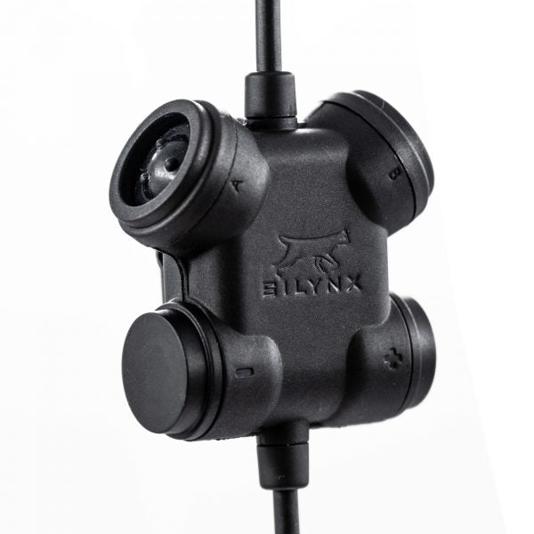 Silynx Modular Tactical Push talk Adapter With Quick Disconnect Cable For Use with Motorola APX N70, & R7 Handheld Radios
