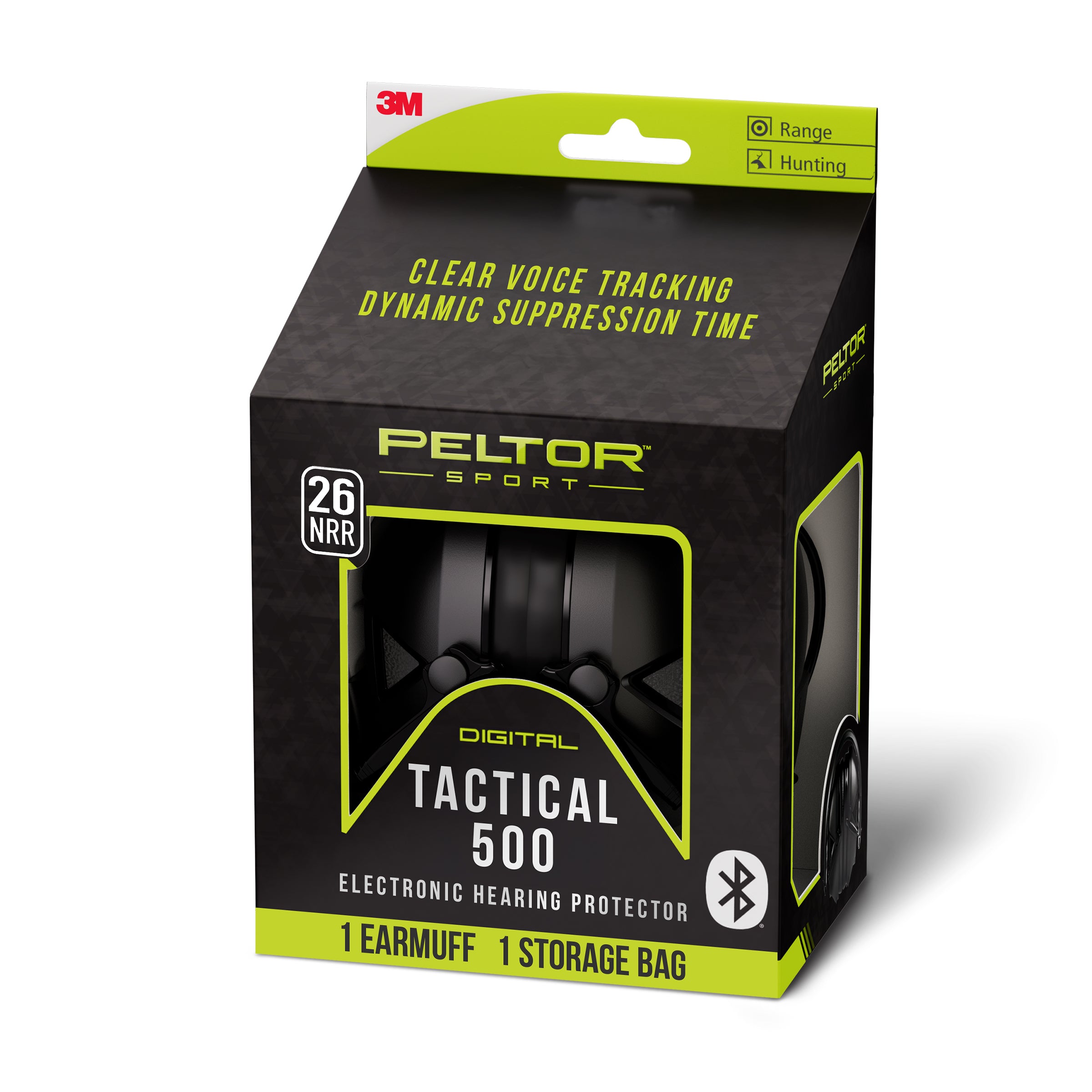 3M Peltor Sport Tactical 500 Electronic Hearing Protector TAC500-NS-8 3M
