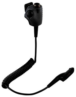 Black 3M PELTOR Swat-Tac VI NIB Single Comm Headband Headset Kit