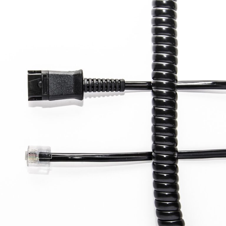 JPL Professional Ear-Hook Headset with RJ45 Quick Disconnect Connector