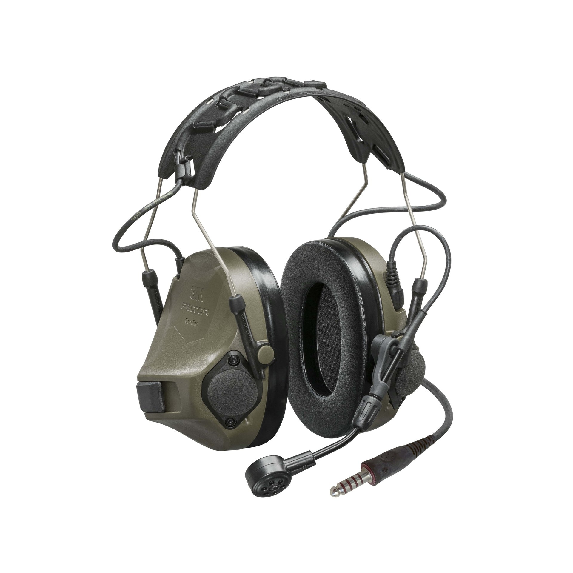 3M PELTOR ComTac VIII Multi Comm Headset MT14H418A-109 CY, Nexus 10-Pin, Coyote Brown