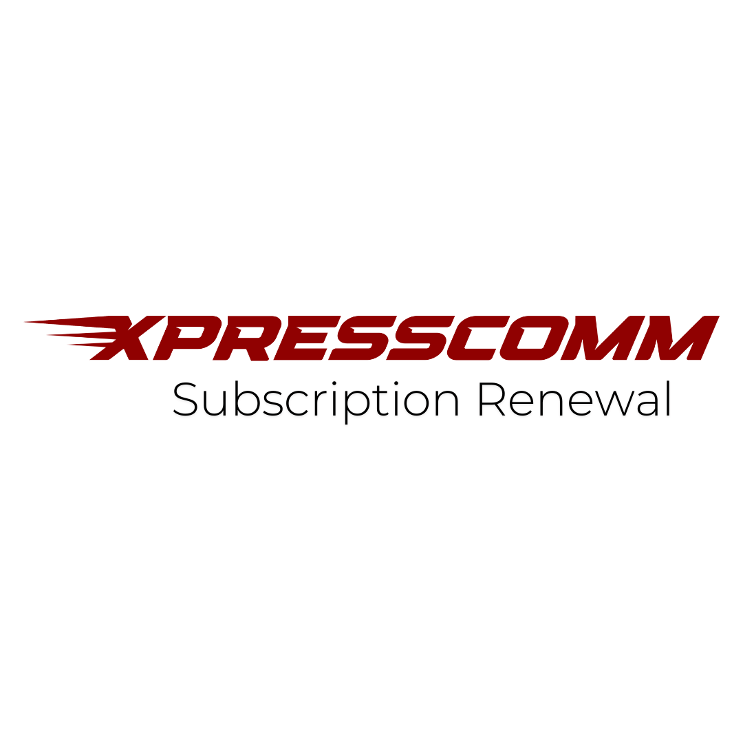 Xpresscomm LTE Nationwide PTT Annual Subscription Renewal (1 Per Device)