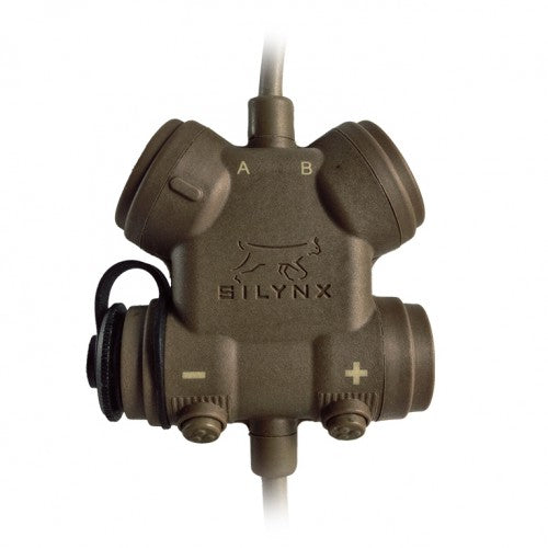 Kit Silynx Clarus: Clarus Control Box auriculares Protego Pro Single Pro Protego con soporte MWPTT