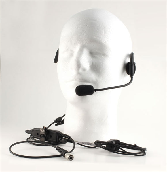 700P / P7100 / P7130 P7150 / P7170 / P5100 / P5130 / P5150 Jaguar Quick Disconnect UDC Speaker Behind-the-Head Headset M/A COM Jaguar WB
