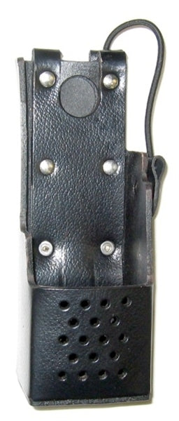 WAVEBAND LEATHER CASE WITH CLIP THAT FITS M/A-COM Jaguar 700P / P7100IP/ P5100 WB