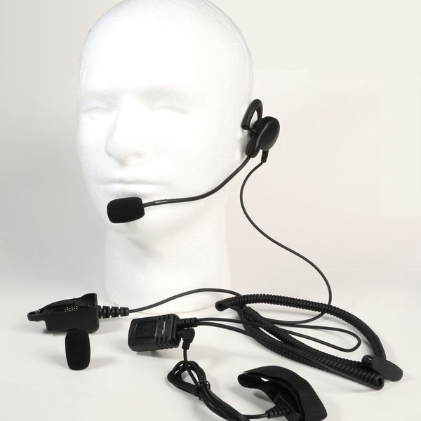 実物米軍 新品未使用Aegisound ヘッドセット Harris 無線機用 0002160_v4-nr2er1-mono-heavy-