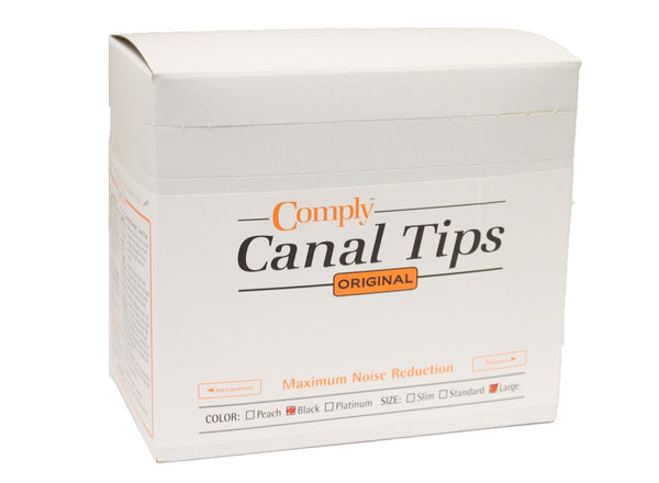 40-50030-11 Military-grade Comply™ Canal Tips Dispenser box (100- 1 pair poly bags) - First Source Wireless