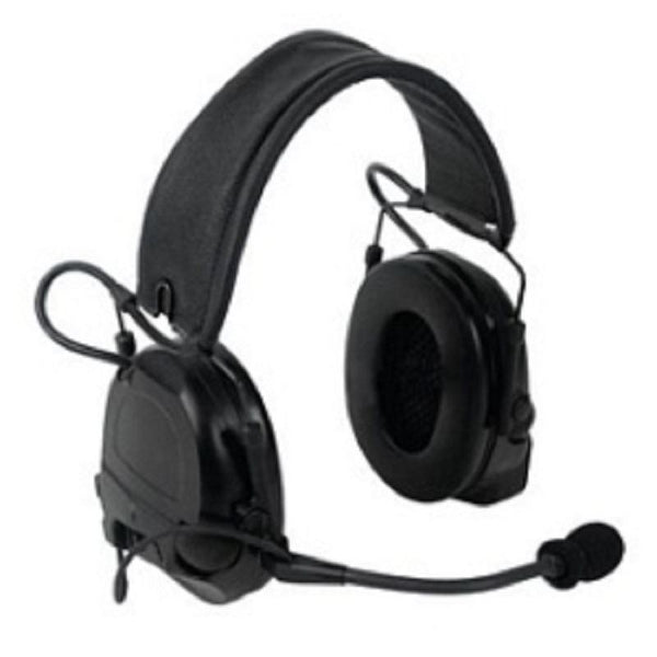 3M PELTOR ComTac ACH Communication Headset MT17H682FB-49 CY, Dual Comm, Single Downlead, Flexi Boom Mic, Coyote Brown 1 EA/Case - First Source Wireless