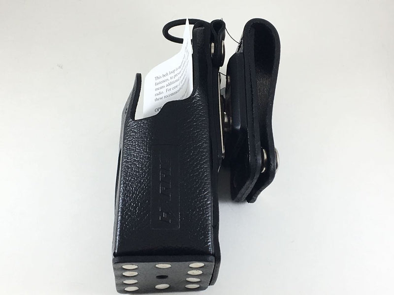CC-014528-003 Harris OEM P5400, Case, Stnd, Leather, Belt Loop & Swivel - First Source Wireless
