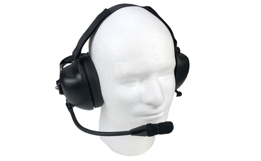 Noise Cancelling Headset for Harris M/A-Com Radios - First Source Wireless