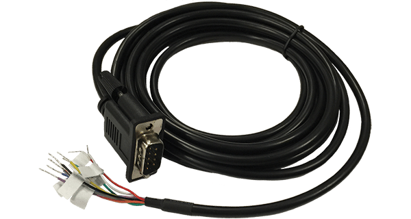 Cradlepoint GPIO Cable, DB9, Black, 3 meters