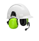 3M PELTOR CH-5 High Attenuation Headset - MT73H450P3E-77 GB - Flex Connector - Hard Hat Attached - 29dB NRR - First Source Wireless