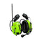 3M PELTOR WS LiteCom Pro III Headset MT73H7P3E4D10NA GB, Bright Yellow, Hard Hat Attached - First Source Wireless