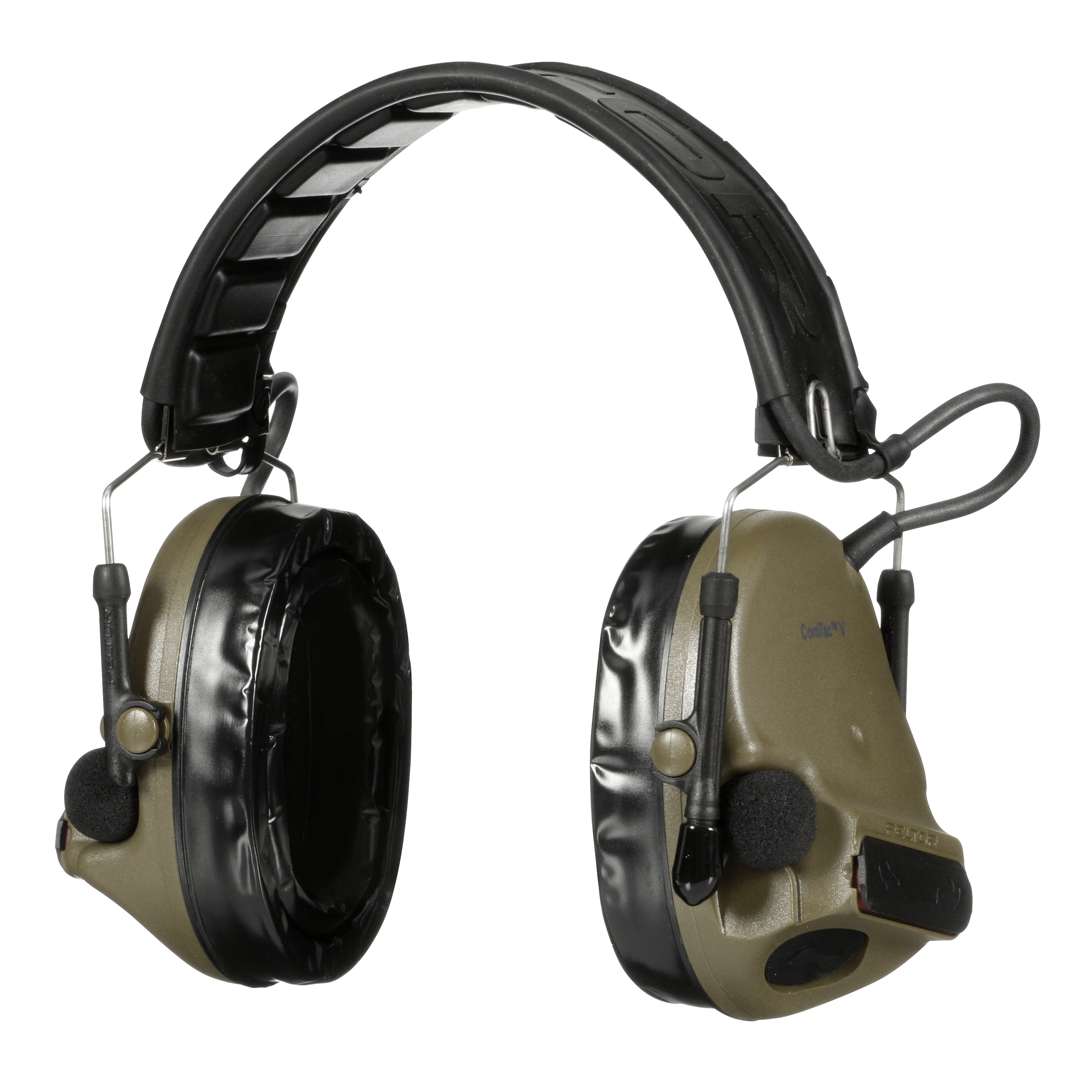 3M PELTOR ComTac V Hearing Defender Headset MT20H682FB-09 GN, plegable, verde