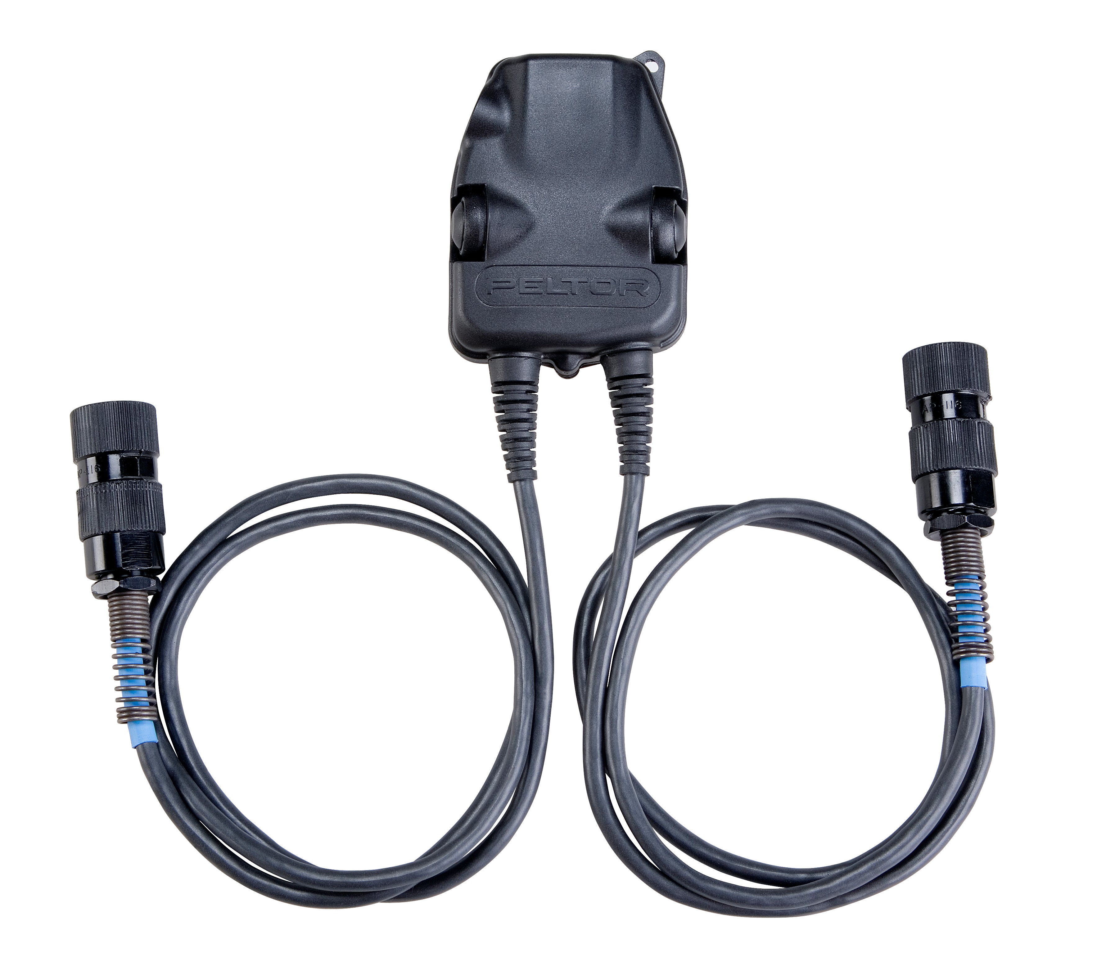 3M™ PELTOR™ DUAL Push-To-Talk (PTT) Adapter Military Radios FL5701, with 6-PIN MIL-C-55116 Connector, 1 EA/Case