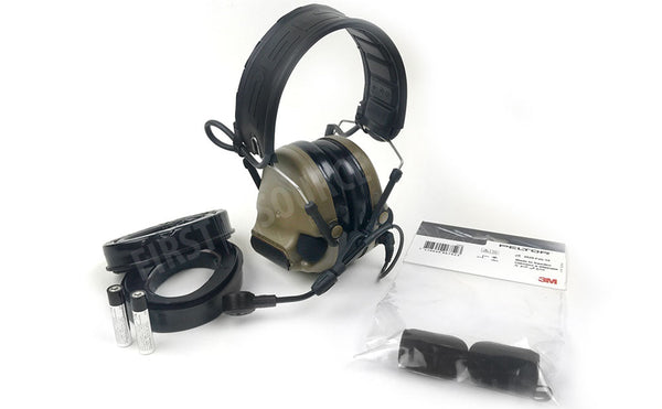 Coyote Brown 3M ComTac VI NIB Hearing Defender Headset - First Source Wireless