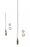 W9003 Low Loss Mini Coax Jumper Cable 3 Inches RP-SMA Female