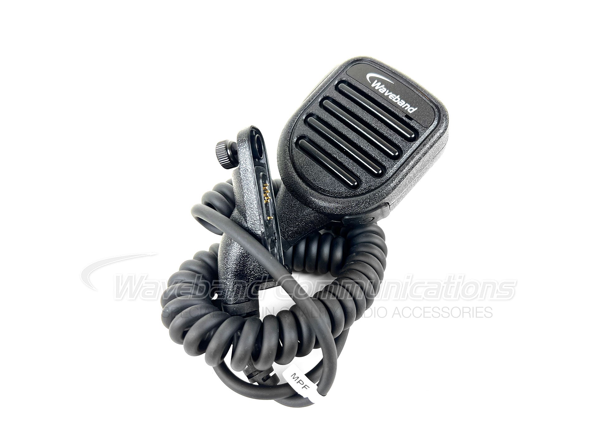 PMMN4025 externe luidsprekermicrofoon voor Motorola XPR TRBO-radio's. WB # WX-8010-M-P08