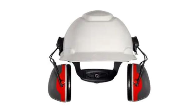 3M™ PELTOR™ X3 Earmuffs X3P3E/37277(AAD), Hard Hat Attached, 10 EA/Case