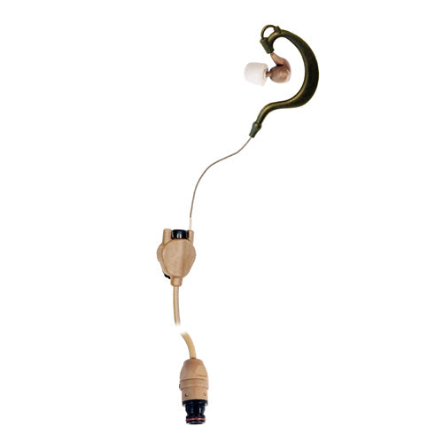 Silynx Clarus XPR Single In-Ear QDC Kit for Motorola XTS/MTS - Quick Disconnect Version