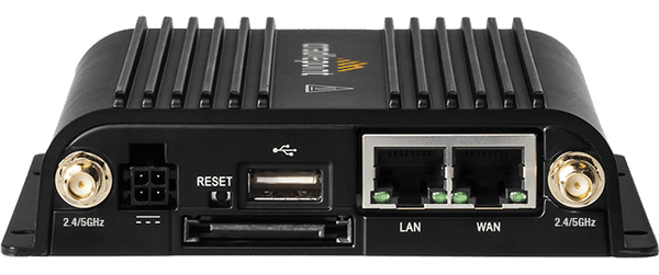 Router y módem de CRADLEPOINT IBR900 con netcloud móvil TAA - Gobierno de los Estados Unidos