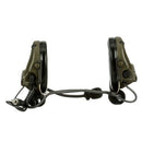 3M PELTOR ComTac V Headset MT20H682BB-47 GN, Neckband, Single Lead, Standard Dynamic Mic, NATO Wiring, Green