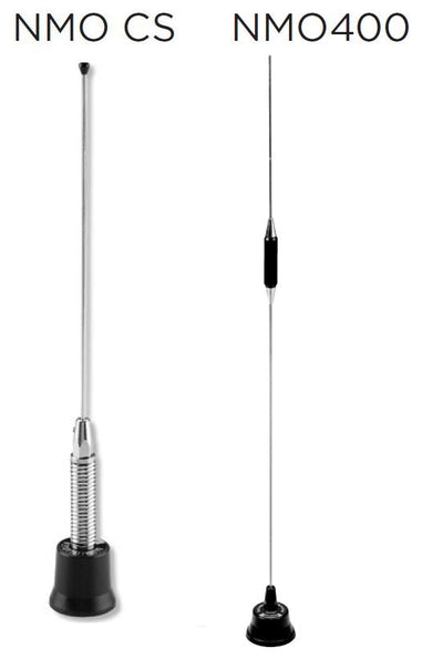 Pulse Larsen NMO490B UHF 490-512 Mhz Whip Antenna and Base Coil - Black
