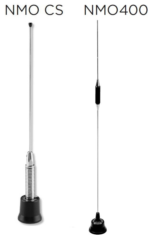 Pulse Larsen NMO490B UHF 490-512 Mhz Whip Antenna and Base Coil - Black Larsen/Pulse Electronics