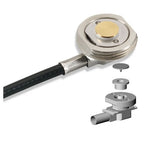 Pulse Larsen NMOKHFMIDCX NMO High Frequency Mid Mount .761 - 5.9mm Thick Surface - 17 foot CX (RG-58U) - No Connector