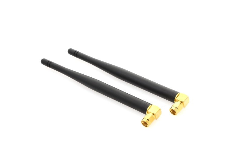 Yageo W5001 External Outdoor Antenna 2.4 - 2.5 GHz and Fixed Right Angle RP-SMA Male Connector